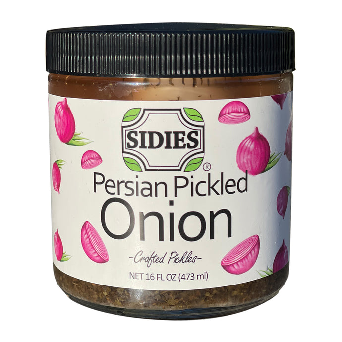 16 ounce jar of persian pickled onion